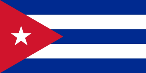 Flag Cuba 4x6 ft - Printed