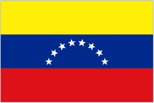 Flag Venezuela 4 X 6 Courtesy Flag