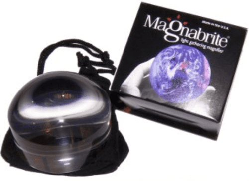 2.5" Magnabrite Magnifier with Drawstring Pouch (Medium)