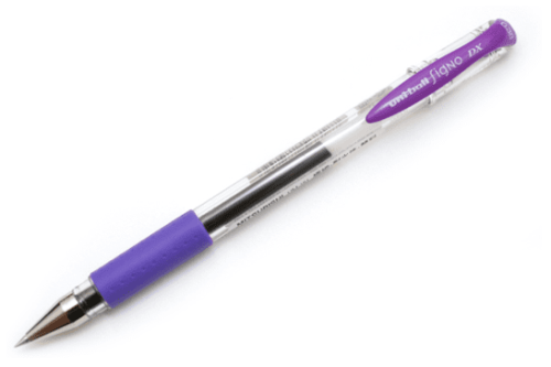 Uni-Ball Signo Violet Chart Correcting Pen 0.38mm