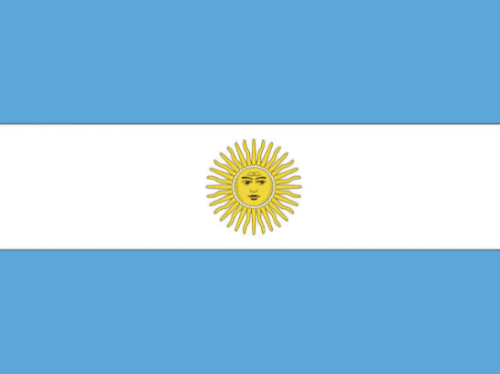 Flag Argentina 12x18 in - Premium Sewn Nylon