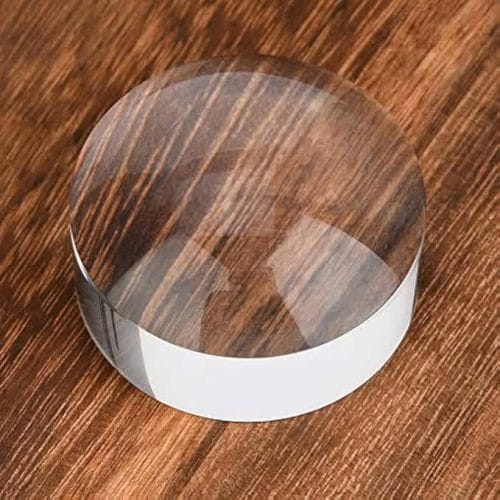 2.5" Acrylic Magnifier 6X with Drawstring Pouch (Medium)