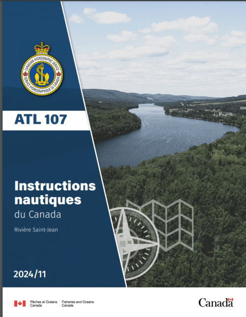 CHS SDIR ATL 107 Saint John River 2024/11  (French)