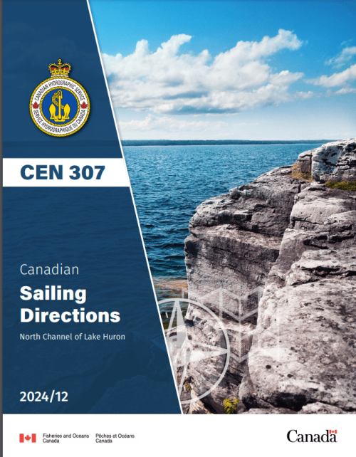 CHS SDIR CEN 307E  North Channel of Lake Huron 2024/12