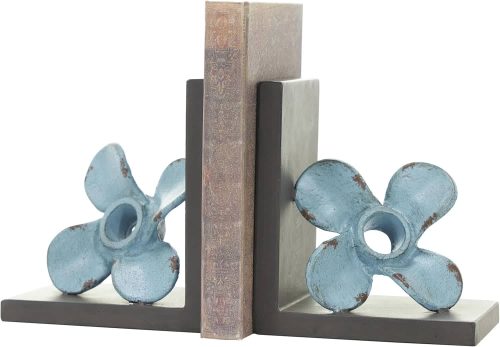 Distressed Propeller Bookends