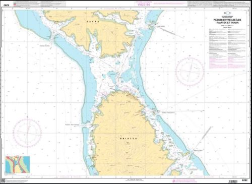 FR 6282 Raiatea & Tahaa Passes Society Islands