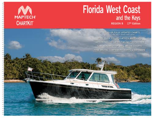 Maptech Chartkit 08 Florida West Coast & Keys 17th Edition