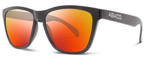 ABACO Sunglasses- Style:  Kai  Color: Matte Black / Fire
