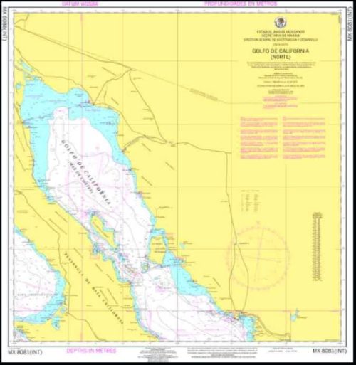 MEXICO 8081 Gulf Of California North Part