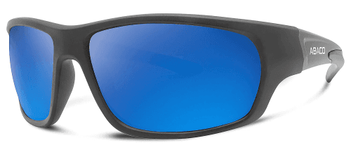 ABACO Sunglasses- Style: JUPITER H2O+  Color: Matte Black/Deep Blue