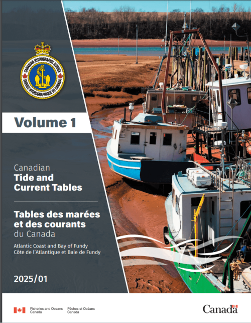 CHS Tide & Current V1 Atlantic Bay Of Fundy 2025