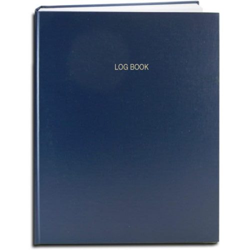 Logbook With Ruled Numbered Pages - Navy
