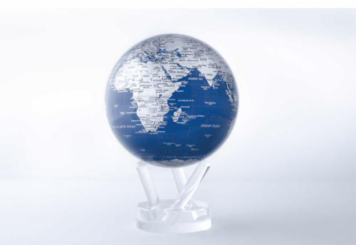 MOVA Globe - Blue and / Silver - 4.5"