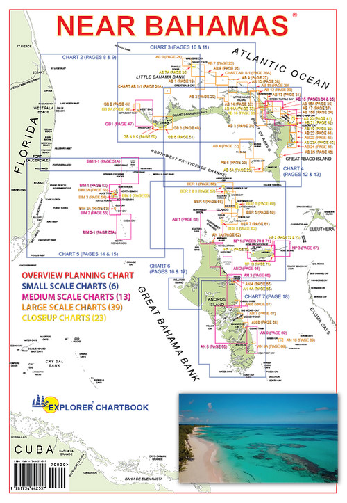 Explorer Chartbook Near Bahamas 12th Ed